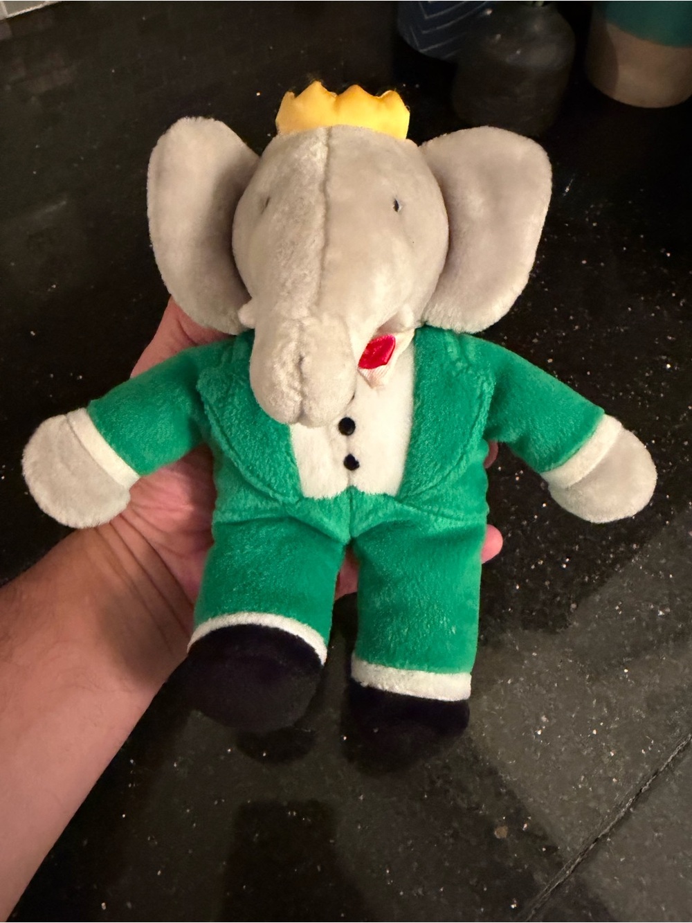 Vintage Babar the Elephant Plush - Applause
